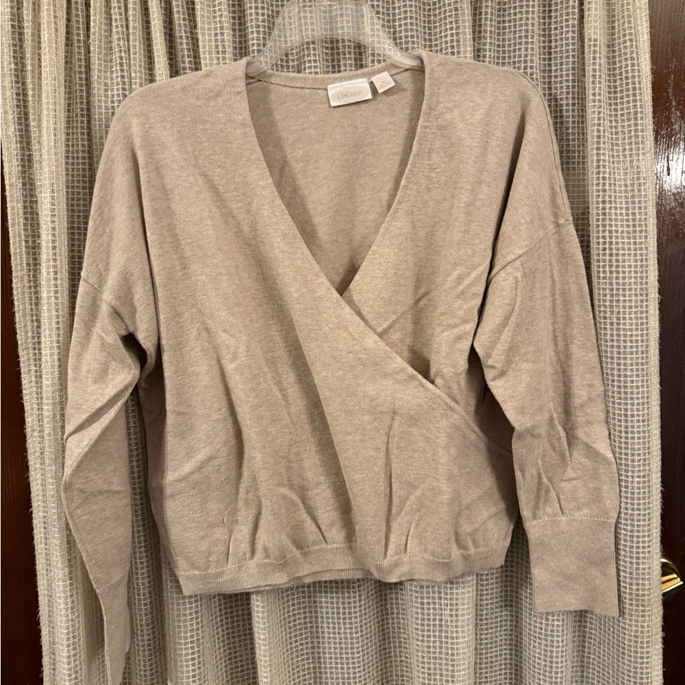 Nordstrom Lingerie Women’s Top Size XXL Cream/Beige 100% Cotton